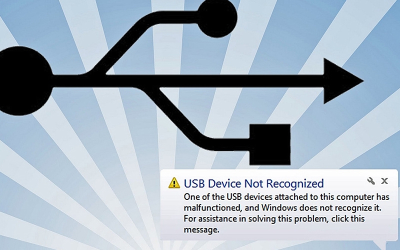 Máy Tính Không Nhận Usb - Cách khắc phục